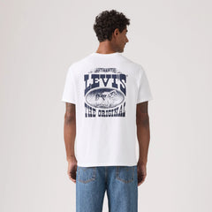 Relaxed Fit Short-Sleeve Graphic T-Shirt - Archival Cowboy White - White