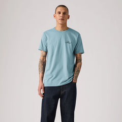Relaxed Fit Short-Sleeve Graphic T-Shirt - Permanent Resident - Blue