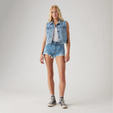 501® Original Fit High Rise Women's Shorts - Oxnard Athens - Medium Wash