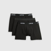 Solid Basic Boxer Briefs (3-Pack) - Black