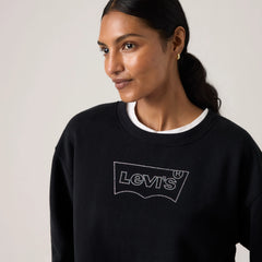 Graphic Everyday Sweatshirt - Anthracite - Black