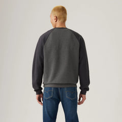 Red Tab™ Crewneck Sweatshirt - Posie Dark Phantom - Black