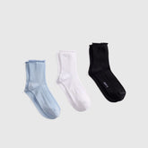 Levi's® Short Cut Lettuce Socks (3 Pack) - Multi-Color