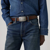 Western Plaque Belt - Brown
