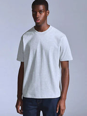 Relaxed T-Shirt - Heather Grey - Grey