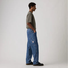 568™ Loose Straight Carpenter Men's Jeans - Safe In Charm - Medium Wash - Non-Stretch