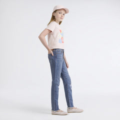 720™ High Rise Super Skinny Jeans Big Girls 7-16 - Hometown Blue - Medium Wash