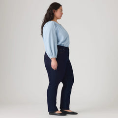314 Shaping Straight Fit Women's Jeans (Plus Size) - Darkest Sky - Dark Wash