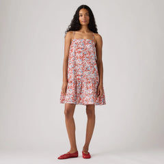 Adira Mini Dress - Laurie Floral Coral - Multi-Color