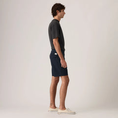 XX Chino Authentic Relaxed Seersucker 8" Men's Shorts - Cadiz Plaid Navy Plaid Seersucker - Blue