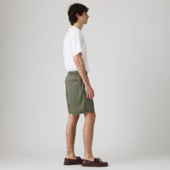 Boxer Cotton Linen 7" Men's Shorts - Kambaba Cotton Linen Twill - Grey