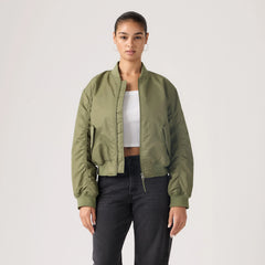 Scout Western Bomber Jacket - Deep Lichen Green - Green