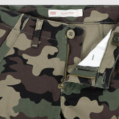 Traditional Cargo Shorts - Cypress Camo - Green