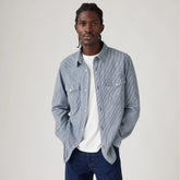 Relaxed Fit Western Shirt - Dark Indigo Rigid - Blue
