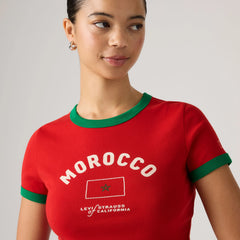Morocco Mini Ringer Tee - Morocco - Multi-Color