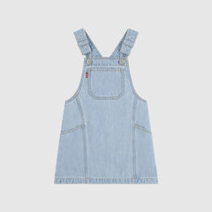 Denim Side Pocket Skirtall Toddler 2T-4T - Marin Babe - Light Wash