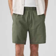 Boxer Cotton Linen 7" Men's Shorts - Kambaba Cotton Linen Twill - Grey