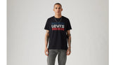 Standard Fit Levi's® Sportswear Logo Graphic T-Shirt - Black