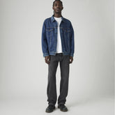 555™ Relaxed Straight Linen+ Denim Men's Jeans - We Good In The West - Black