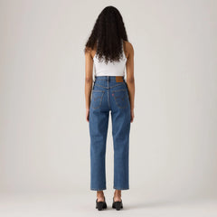 Ribcage Western Yoke Women's Jeans - Valley View Stone - Dark Wash