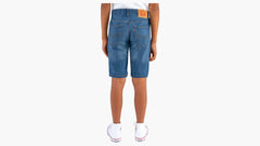 Slim Fit Performance Shorts - Blown Away - Medium Wash