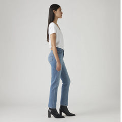 724 High Rise Straight Women's Jeans - Eternal Indigo - Medium Wash
