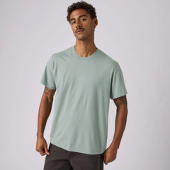 Essential T-Shirt - Lead - Blue