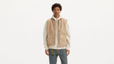 Sansome Vest - Tiger's Eye - White