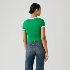 Nigeria Mini Ringer Tee - Nigeria - Multi-Color