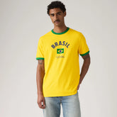 Brasil Ringer Tee - Brasil - Multi-Color