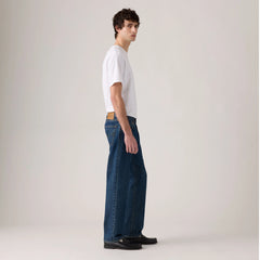 555™ Relaxed Straight Men's Jeans - Check The Score - Dark Wash