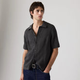 Sweater Camp Shirt - Dark Phantom - Black