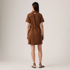 Rinoa Denim Dress - Sorrel Horse Top - Brown