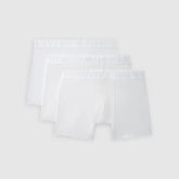Premium Boxer Briefs (3-Pack) - White - White