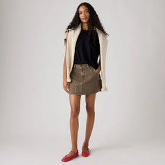 Icon Utility Skirt - Washed Canteen Gd - Brown