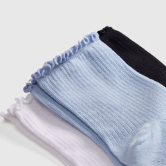 Levi's® Short Cut Lettuce Socks (3 Pack) - Multi-Color