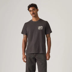 Relaxed Fit Short-Sleeve Graphic T-Shirt - Into The West Phantom - Black