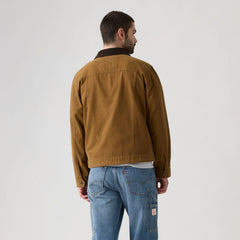 Utility Zip Jacket - Brown - Brown