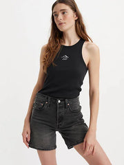 Graphic Gemini Tank Top - Caviar - Black