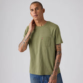 Classic Pocket T-Shirt - Moss Olive - Green