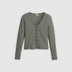 Muse Long Sleeve T-Shirt - Vanilla Stripe Spellbound - Black