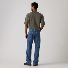 568™ Loose Straight Carpenter Men's Jeans - Safe In Charm - Medium Wash - Non-Stretch