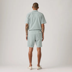 Boxer Seersucker 7" Men's Shorts - Aldwyn Stripe Eden Seersucker - Green