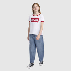 Baggy Barrel Jeans Big Girls 7-16 - Dance Around - Blue