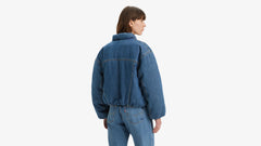 '90s Padded Trucker Jacket - Plushy - Medium Wash