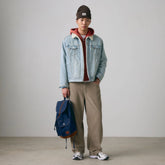 Type III Sherpa Trucker Jacket - Kentucky Blue Sherpa - Light Wash