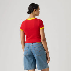 España Mini Ringer Tee - España - Multi-Color