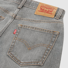 Denim Skate Shorts Little Boys 4-7 - Boulder - Grey