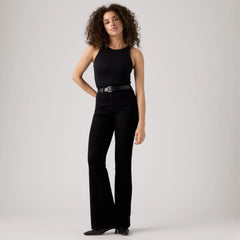 726 High Rise Flare Women's Jeans - Midnight Gaze - Black
