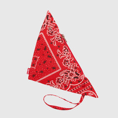 Bandana Bag Charm - Bubble - Red